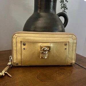 Chloe Gold Paddington Wallet